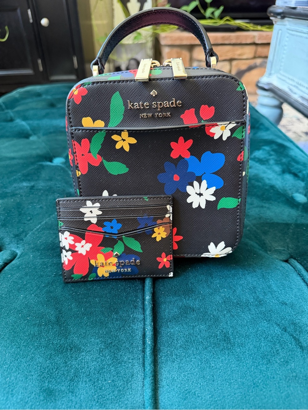 Kate Spade Daisy Sailing Vanity Crossbody